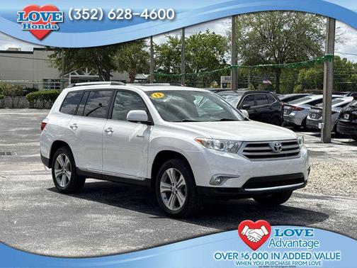 Blizzard Pearl 2013 Toyota Highlander Limited