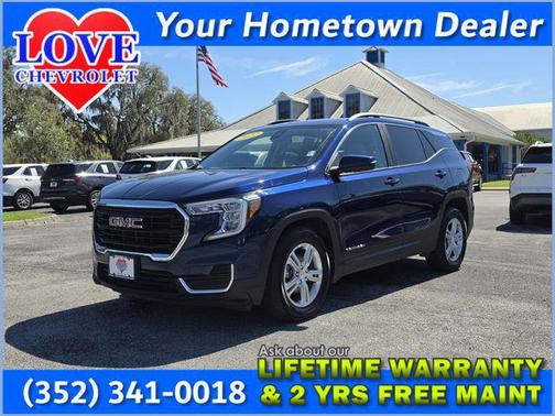 Marine Metallic 2022 GMC Terrain SLE