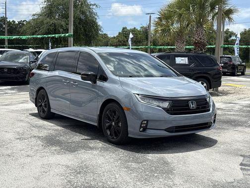 Sonic Gray Pearl 2023 Honda Odyssey Sport