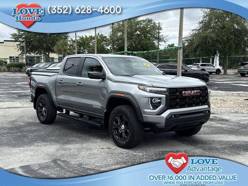 Sterling Metallic 2023 GMC Canyon Elevation