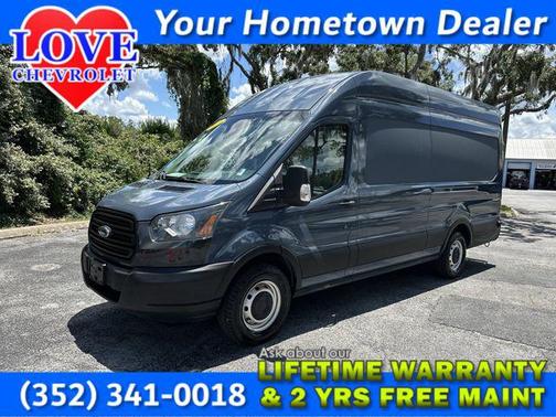 Grey 2019 Ford Transit-250 Base