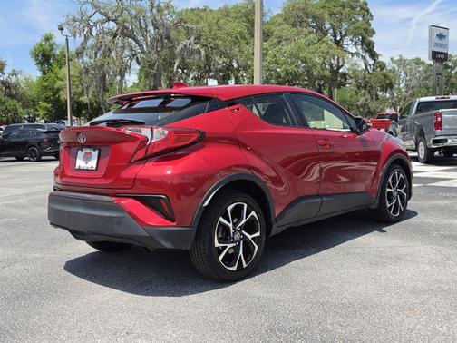 Red 2020 Toyota C-HR XLE