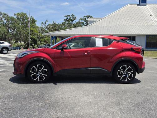 Red 2020 Toyota C-HR XLE