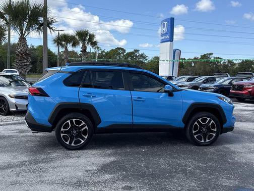 Blue 2019 Toyota RAV4 Adventure