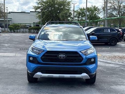 Blue 2019 Toyota RAV4 Adventure
