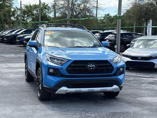 Blue 2019 Toyota RAV4 Adventure
