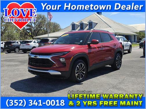 Apex Red 2026 Chevrolet Trailblazer LT