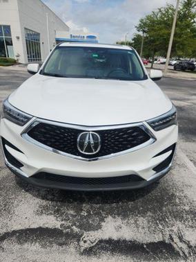 Platinum White Pearl 2021 Acura RDX Technology Package