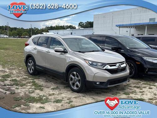 Tan 2019 Honda CR-V EX-L