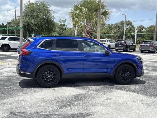 Blue 2025 Honda CR-V Hybrid Sport FWD