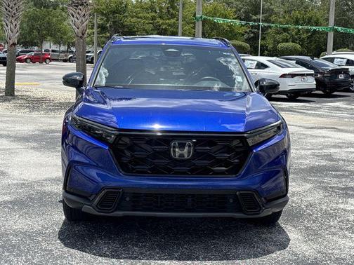 Blue 2025 Honda CR-V Hybrid Sport FWD