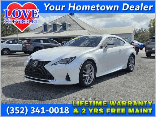 Eminent White Pearl 2021 Lexus RC 300 Base