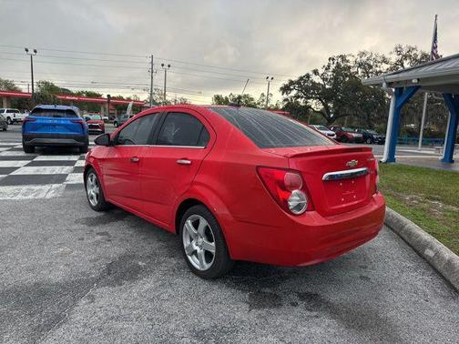 Red Hot 2015 Chevrolet Sonic LTZ