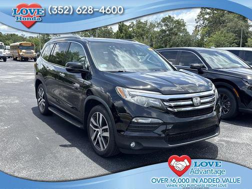 Crystal Black Pearl 2016 Honda Pilot Elite
