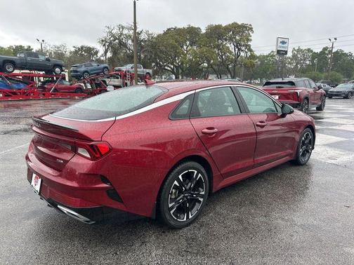 Passion Red 2023 Kia K5 GT-Line