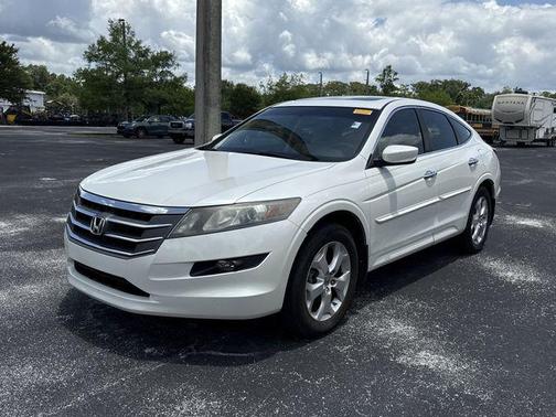 White Diamond Pearl 2010 Honda Accord Crosstour EX-L