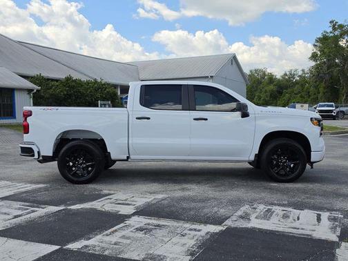 Summit White 2026 Chevrolet Silverado 1500 Custom