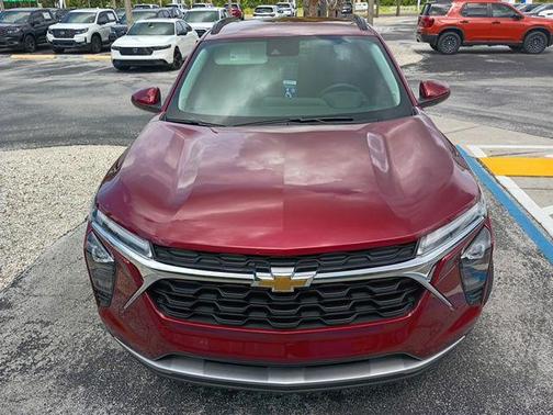 Crimson Metallic 2025 Chevrolet Trax LT