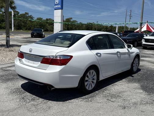 White Orchid Pearl 2015 Honda Accord EX-L