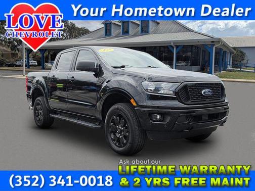 Shadow Black 2020 Ford Ranger XLT