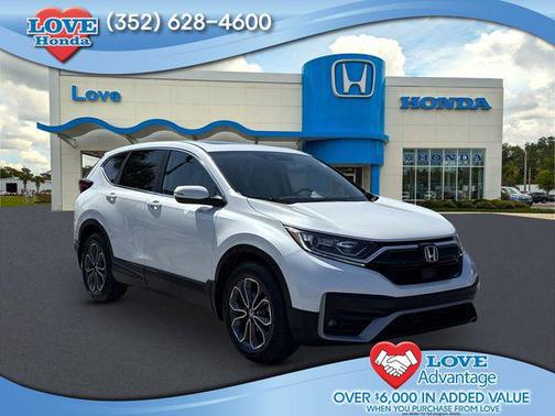 Platinum White Pearl 2020 Honda CR-V 2WD EX