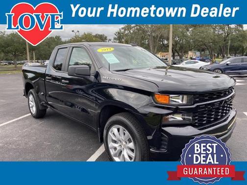 Black 2019 Chevrolet Silverado 1500 Custom