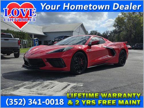 Torch Red 2026 Chevrolet Corvette Stingray w/3LT