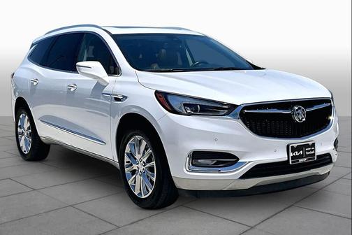 White Frost Tricoat 2019 Buick Enclave Premium