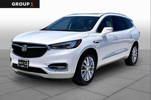 White Frost Tricoat 2019 Buick Enclave Premium