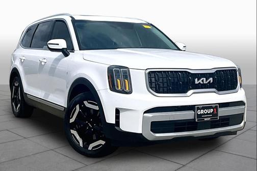 Glacial White Pearl 2024 Kia Telluride EX