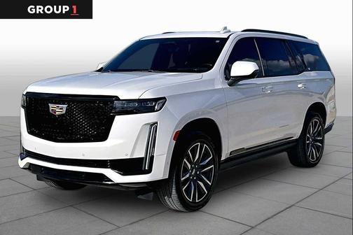 Crystal White Tricoat 2021 Cadillac Escalade Sport