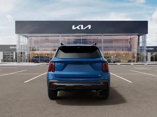 Blue 2026 Kia Sorento Hybrid SX Prestige