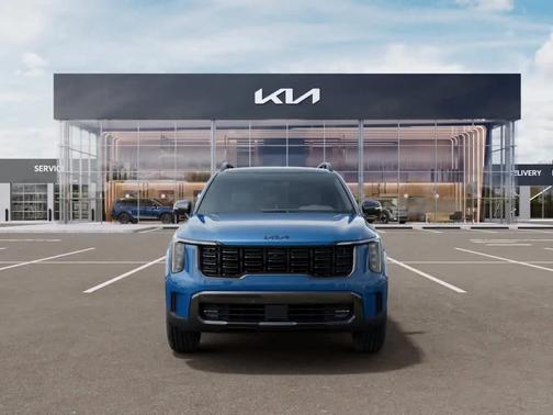 Blue 2026 Kia Sorento Hybrid SX Prestige