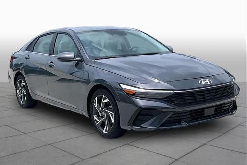 Ecotronic Gray 2025 Hyundai ELANTRA Limited