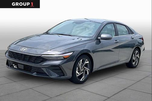 Ecotronic Gray 2025 Hyundai ELANTRA Limited