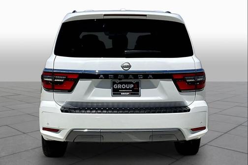 Aspen White Tricoat 2021 Nissan Armada SV 2WD