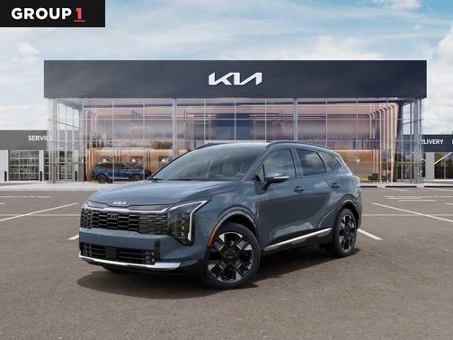 Blue 2026 Kia Sportage Hybrid SX-Prestige
