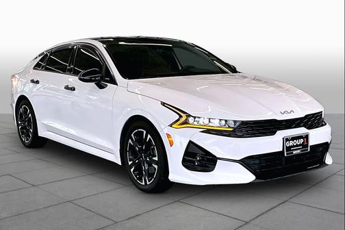 Glacial White Pearl 2023 Kia K5 GT-Line