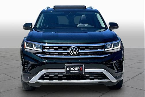 Racing Green Metallic 2021 Volkswagen Atlas 3.6L SEL
