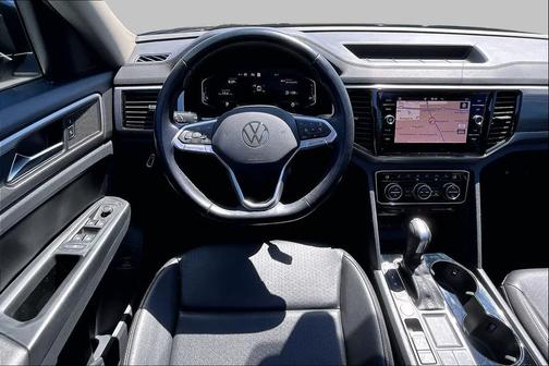 Racing Green Metallic 2021 Volkswagen Atlas 3.6L SEL