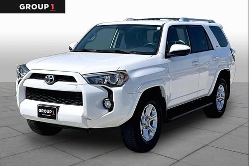 Super White 2017 Toyota 4Runner SR5