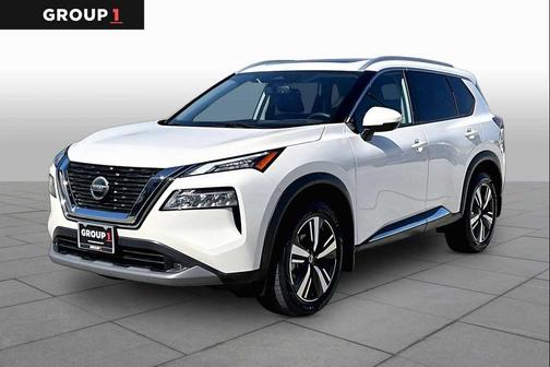 Pearl White Tricoat 2021 Nissan Rogue SL