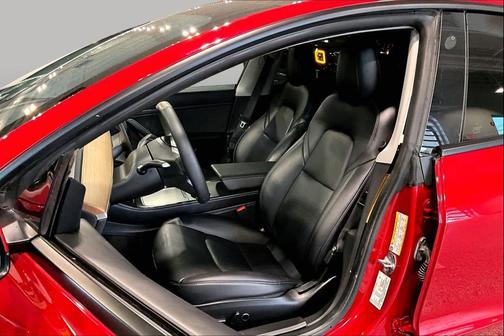 Red Multi-Coat 2021 Tesla Model 3 Standard Range Plus