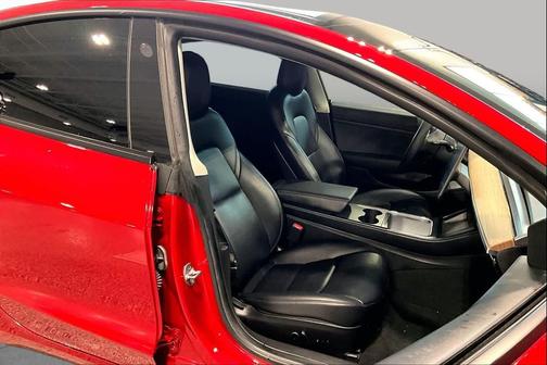 Red Multi-Coat 2021 Tesla Model 3 Standard Range Plus