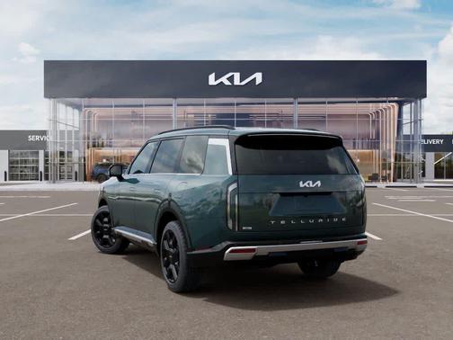 Black Jade Green 2027 Kia Telluride Hybrid SX