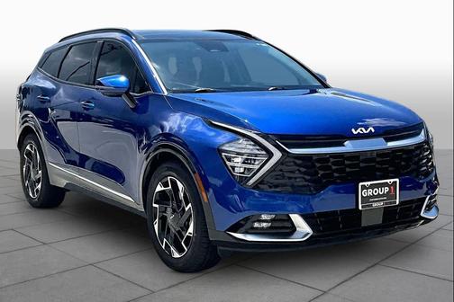 Sapphire Blue 2023 Kia Sportage SX-Prestige