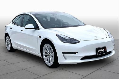 Pearl White Multi-Coat 2021 Tesla Model 3 Standard Range Plus