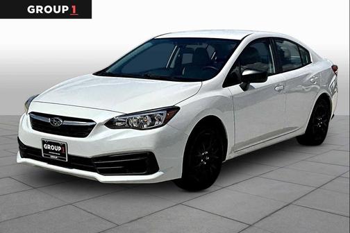 Crystal White Pearl 2022 Subaru Impreza Base
