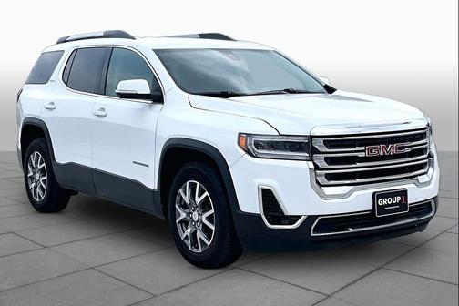 Summit White 2023 GMC Acadia AWD SLT