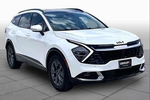 Snow White Pearl 2023 Kia Sportage Hybrid SX-Prestige